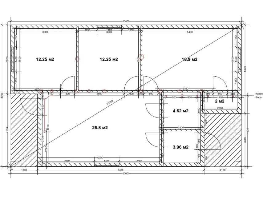 Будинок 82м2, Крюківщина, з чистовим ремонтом, опаленням, Без комісії
