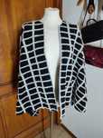 Stylowy kardigan River Island w geometryczny wzór – one size
