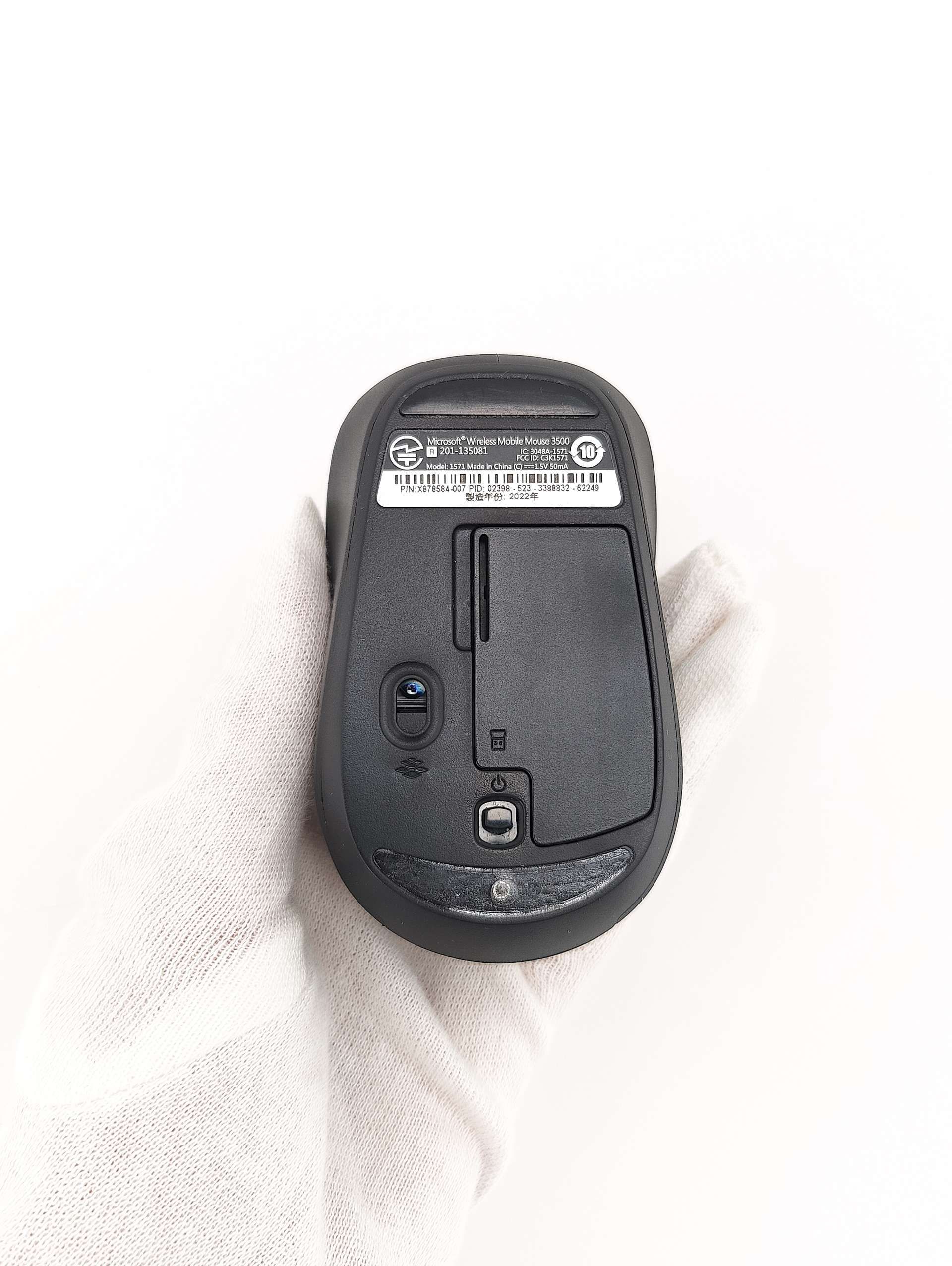 Myszka bezprzewodowa Microsoft Mobile Mouse 3500 sensor BlueTrack