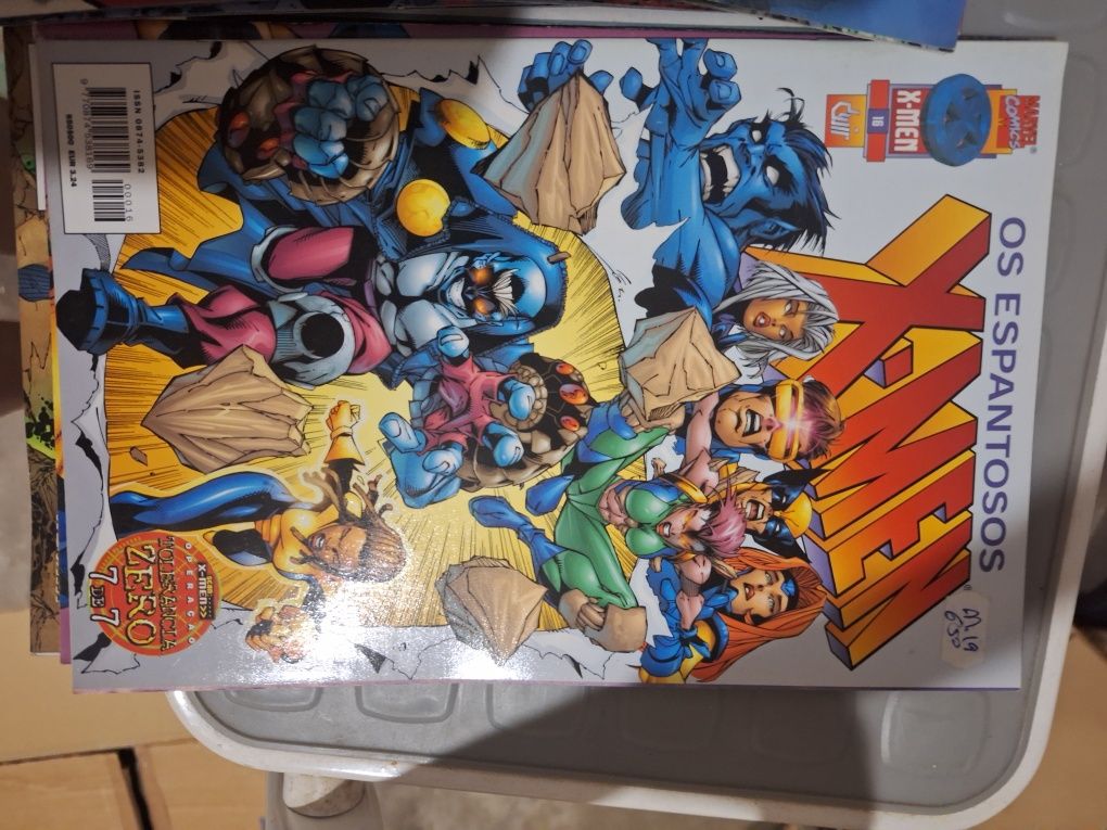 Bd como novas da Devir -x men,wolverine,homem aranha