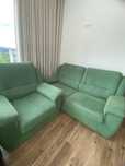 Conjunto de Sofás Verde - 3 Peças - 90€