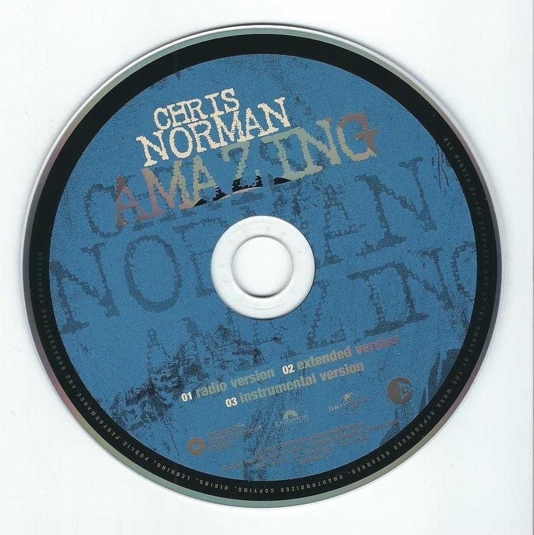 Maxi CD Chris Norman - Amazing (2004) (Polydor)