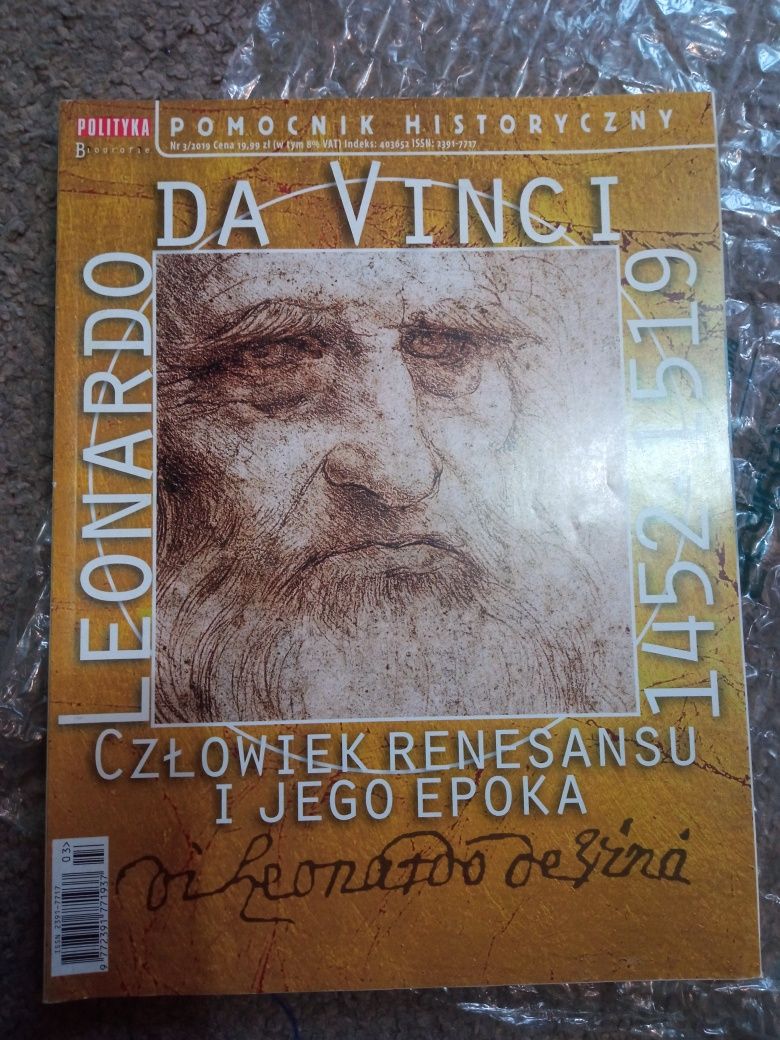 Leonardo da Vinci, człowiek renesansu i jego epoka.