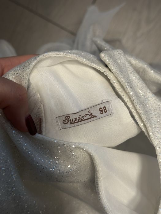 Сукня біла нарядна новорічна