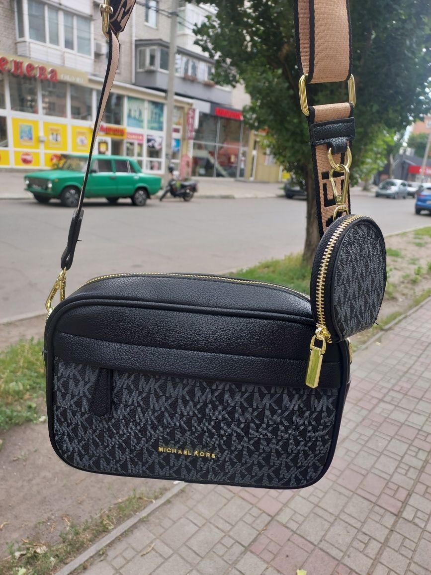 Клатч жіночий чорна  Michael Kors  сумка женская жіноча  черная