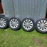 Felgi aluminiowe 16 cali z oponami komplet VW Audi