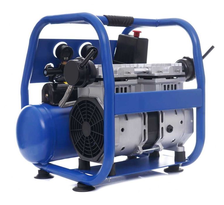 Kompresor bezolejowy dwutłokowy 6L sprężarka dwutłokowa bezolejowa