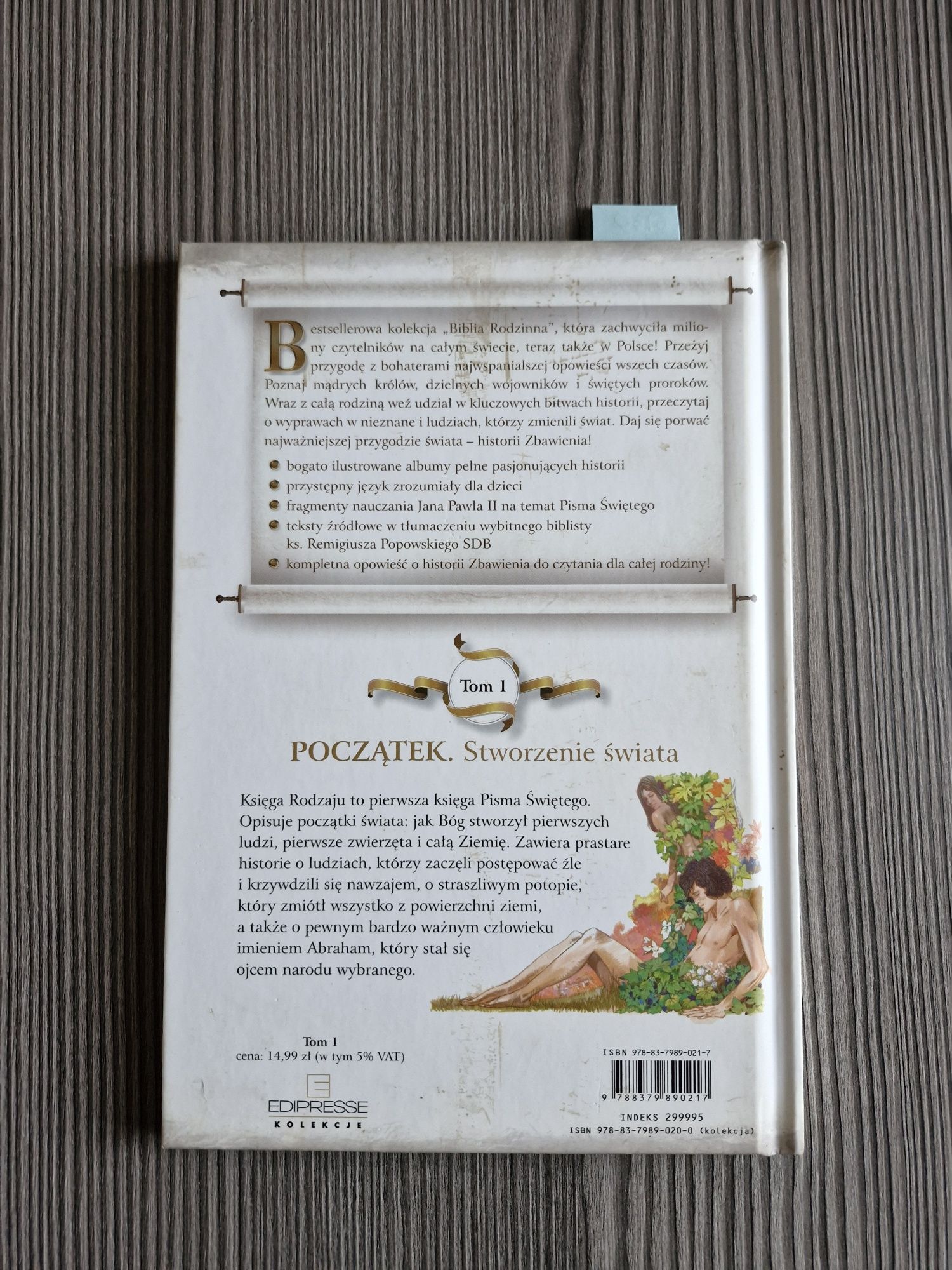 6130. "Biblia rodzinna. Początek.  Stworzenie świata " Tom I