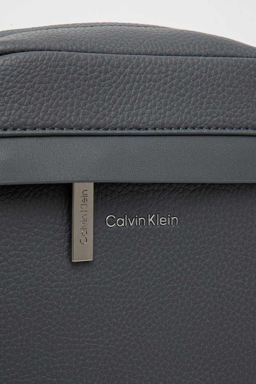 100% ОРИГИНАЛ Calvin Klein reporter мужская сумка серая