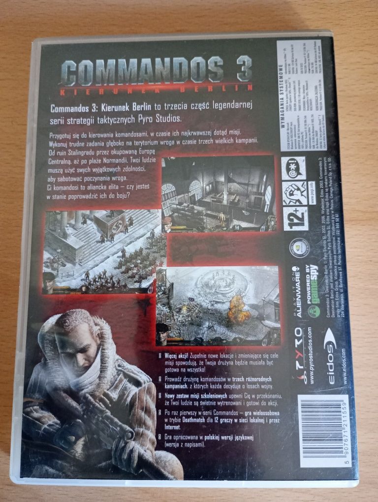 Commandos 3 kierunek Berlin PC