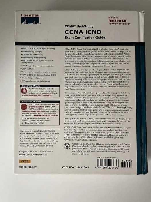 CCNA ICND Exam Certification Guide Praca zbiorowa