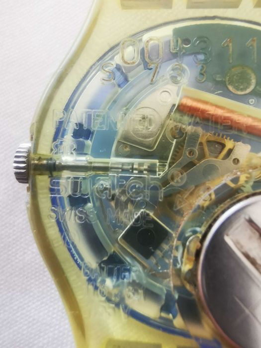 relógio raro swatch ag 1996