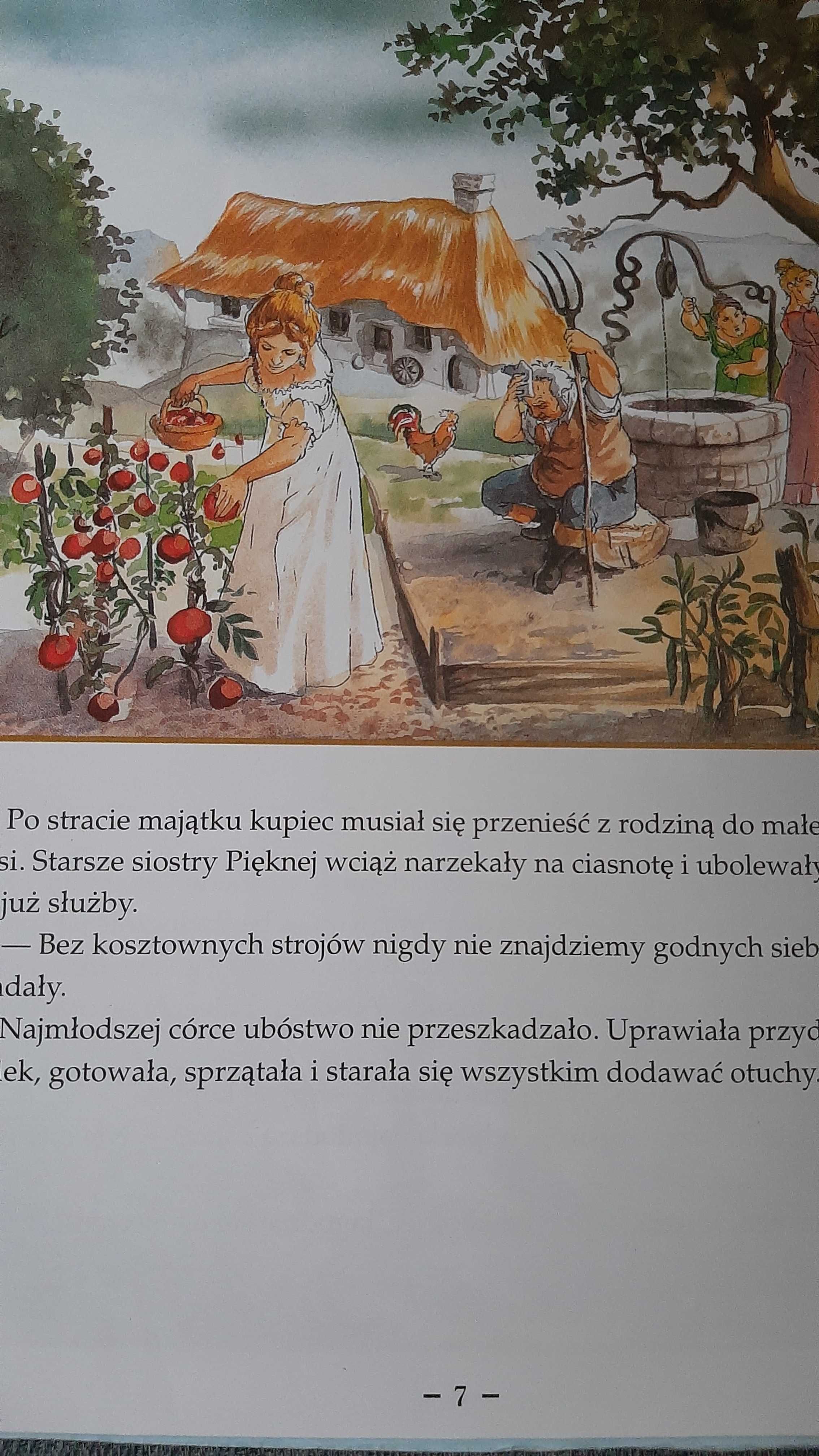 Najpiękniejsze baśnie świata PIĘKNE ilustracje twarda oprawa