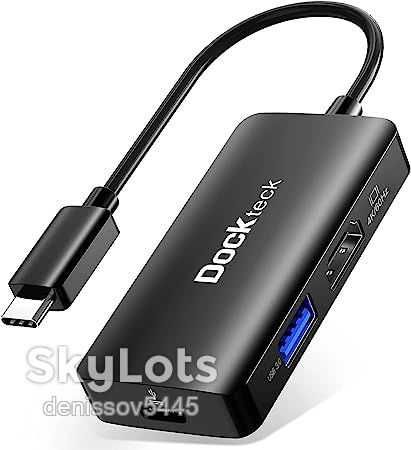 Концентратор USB C, адаптер USB C HDMI PD