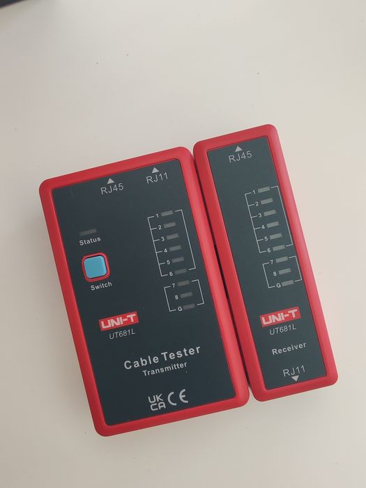 Testador de cabo de Redes UNIT-T