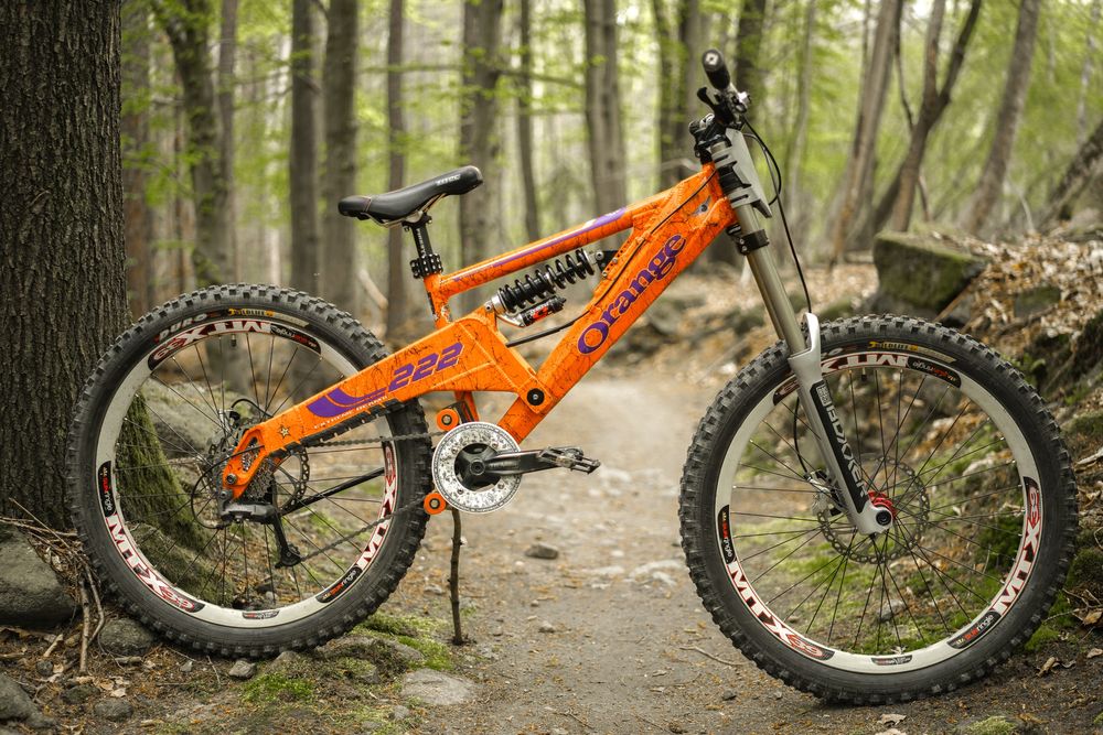 Rower retro DH FR ORANGE 222 + Rock Shox Boxxer