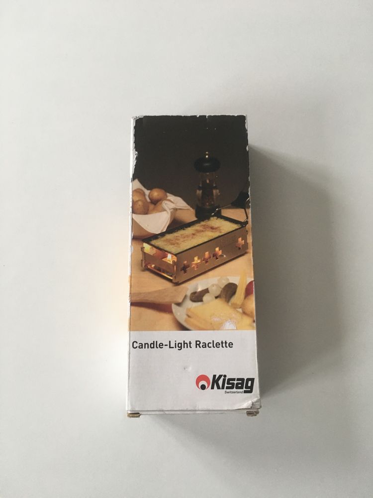 Oryginalny szwajcarski podgrzewacz Kisag Candle Light Raclette