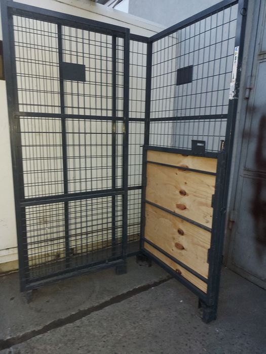 kosz magazynowy, kontener siatkowy, koszopaleta, gitterbox