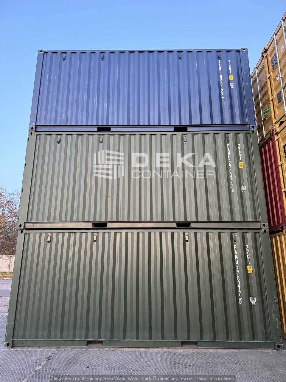 20-футові НОВІ контейнери 20ft Dry Cube NEW Краща ціна