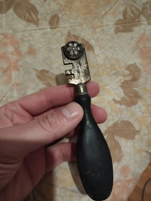 Stary nóż do cięcia szkła Krakus