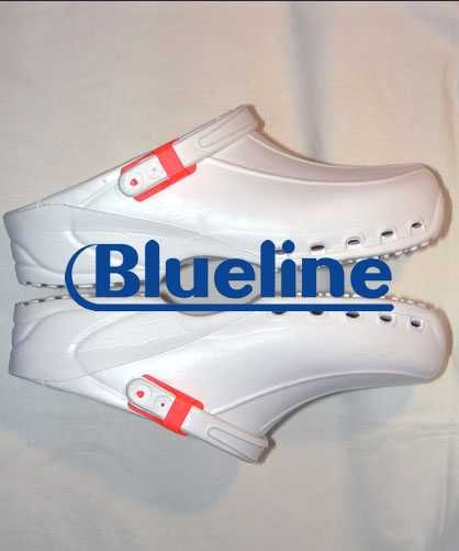 Chodaki Białe Blueline XBlue Crocs Klapki damskie Saboty Typ Croksy 39