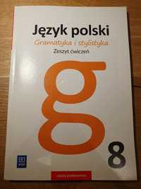 Język polski zeszyt ćwiczeń klasa 8