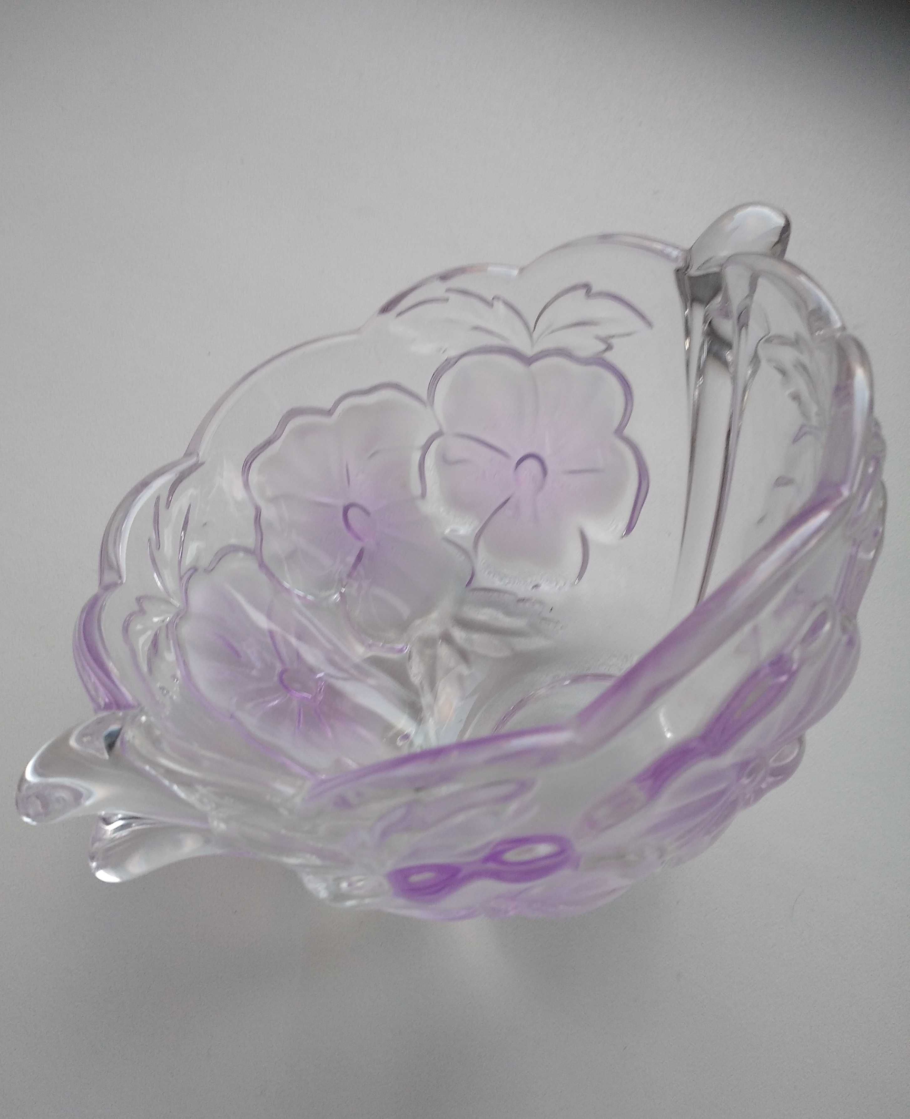 Конфетница Walther Glas, серия "Flower Fancies rose", Германия