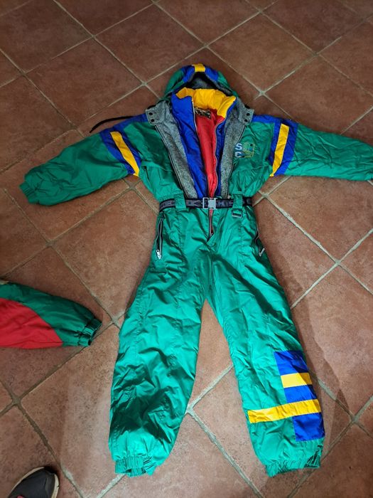 2 fatos para a neve  - tamanho 138cm/10 anos