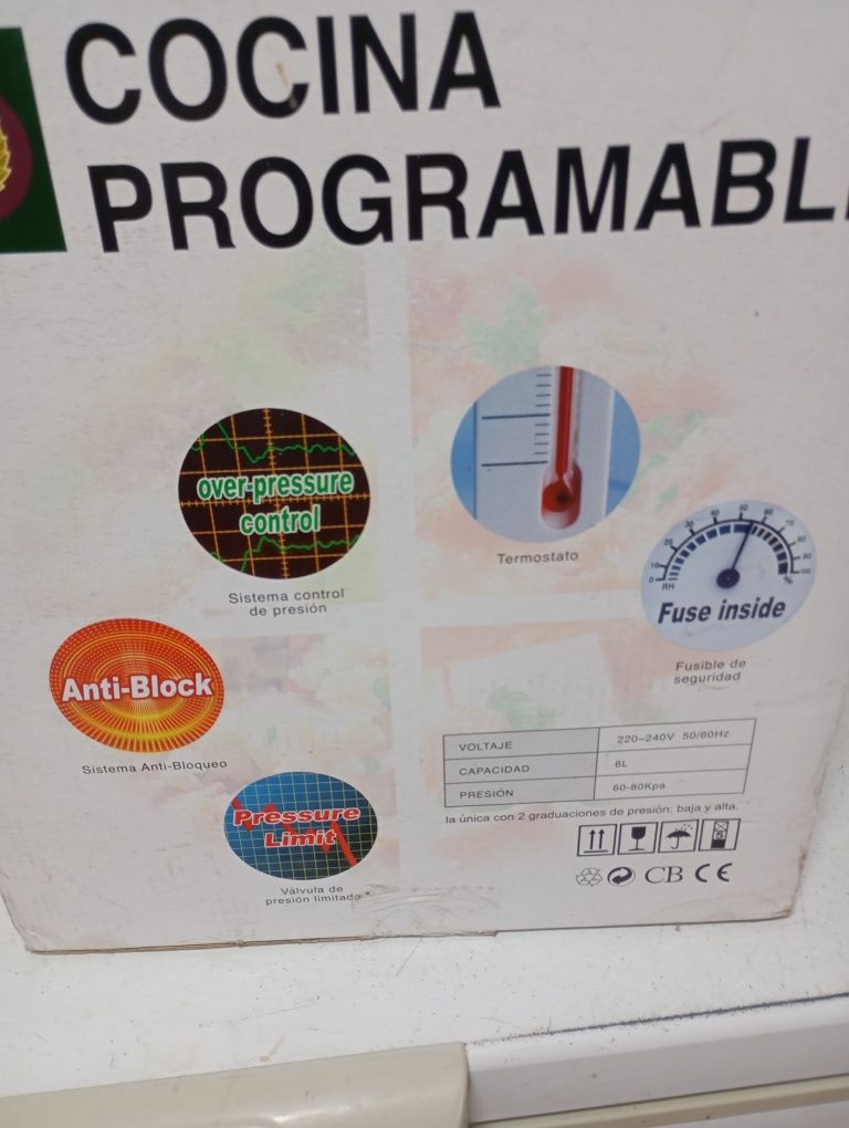 Panela elétrica programável