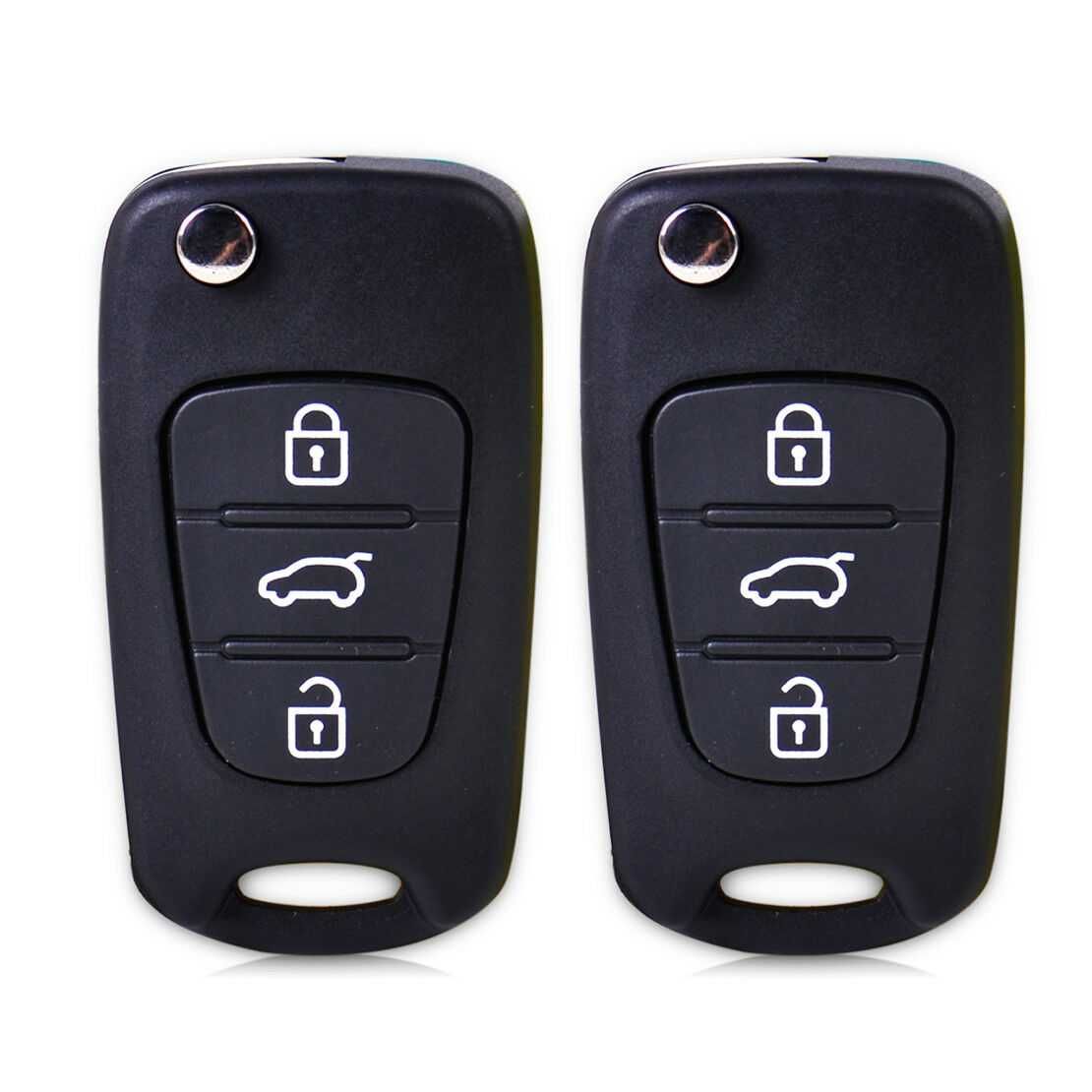 Capa carcaça chave Hyundai e Kia c/logotipo