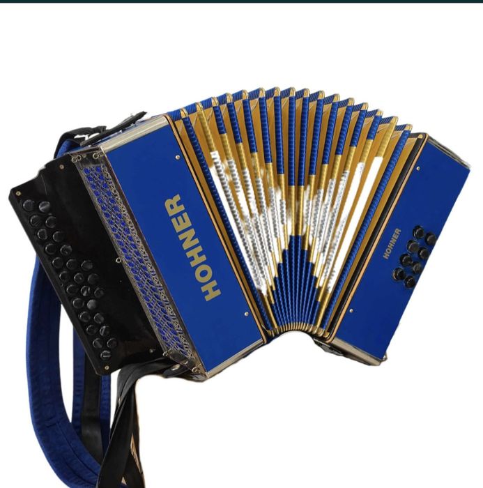 Concertina hohner em lá Sustenido