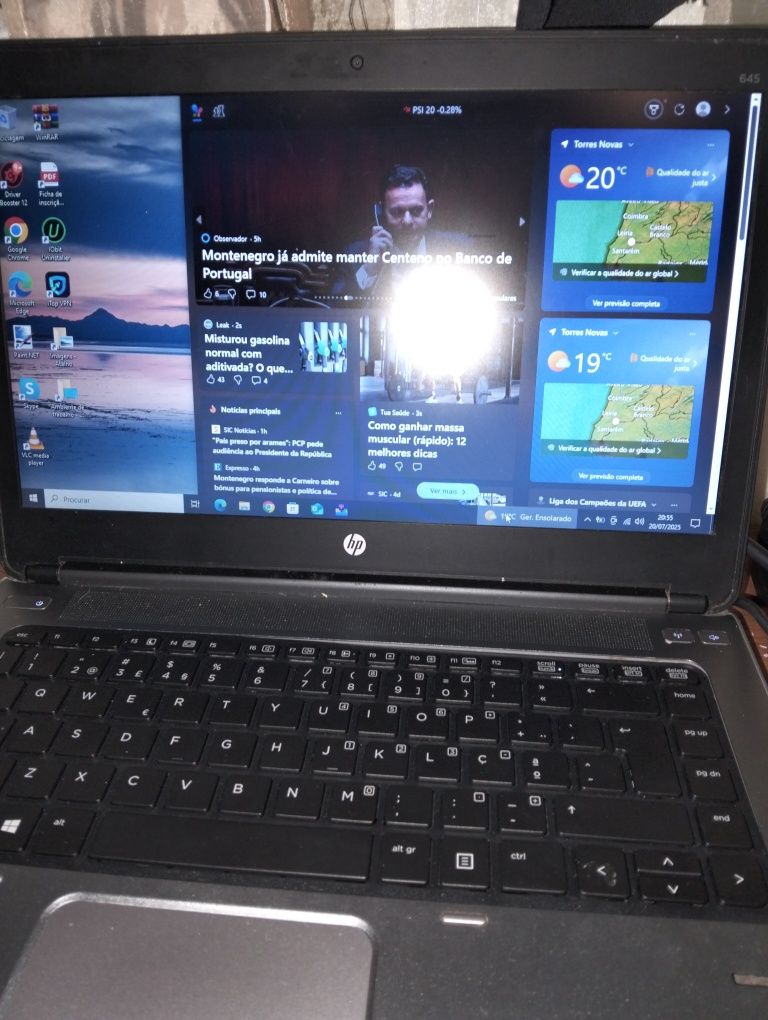 Computador hp embrurrachado