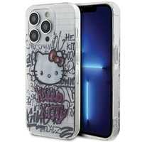 Obudowa na iPhone 15 Pro Max Hello Kitty IML Bricks Graffiti