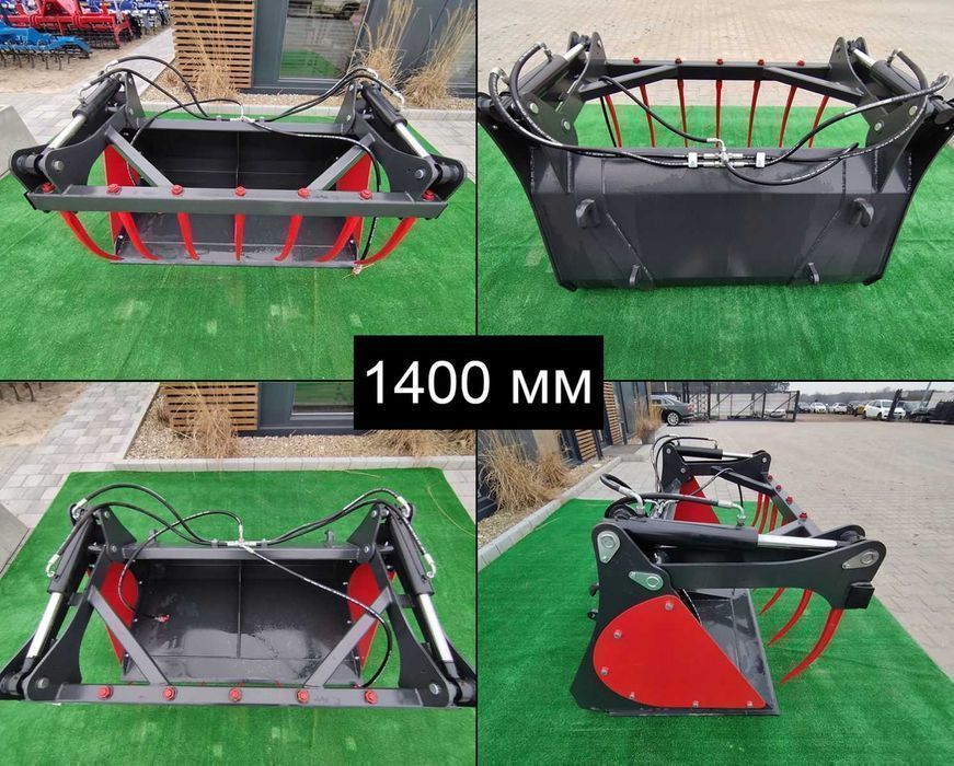 Łyżko Krokodyl Wzmocniony HARDOX Wytrzymałe Siłowniki EURORAMKA SMS