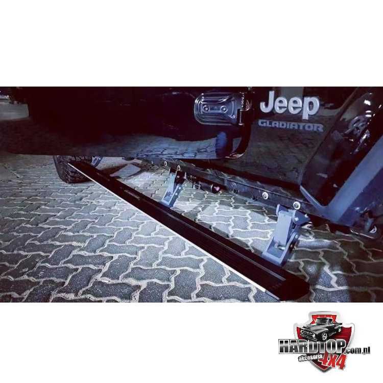 Progi JEEP GLADIATOR JT, elektryczne, orurowanie