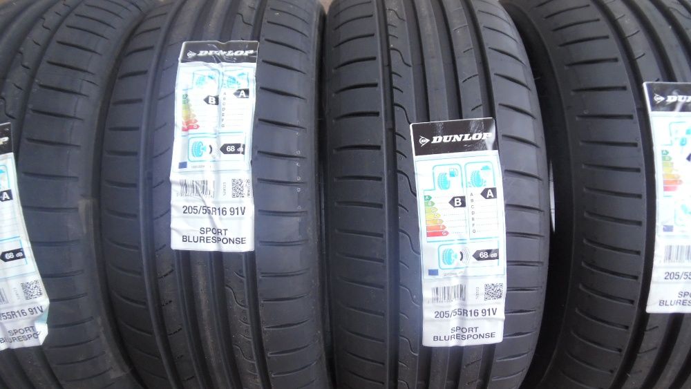 NOWE 205/55R16 DUNLOP Sport BluResponse - Letnie, Super jakość , ANDAR