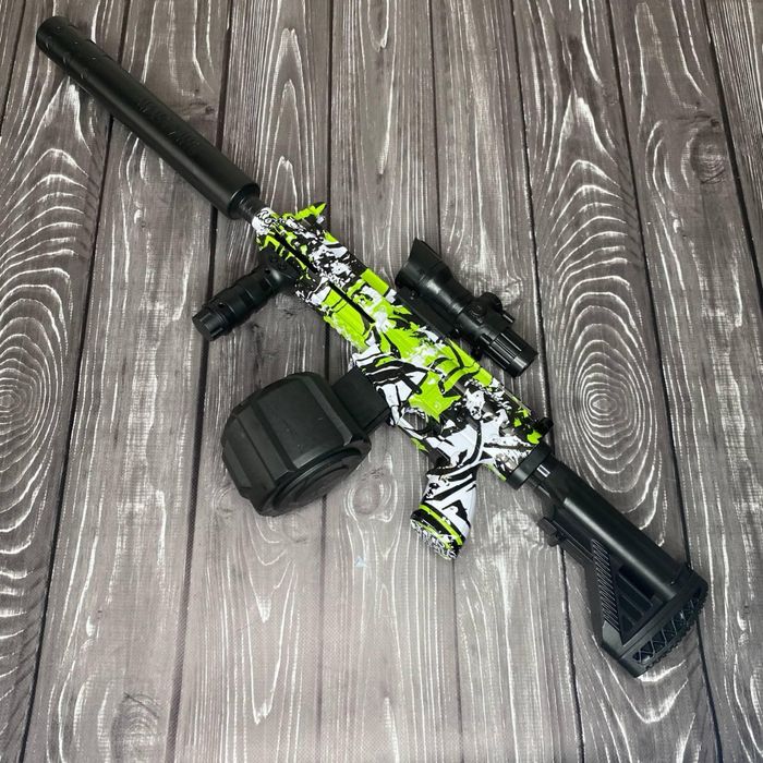 Топовий Гель Бластер Автомат на орбізах M4a1 з Стендофф / 85см