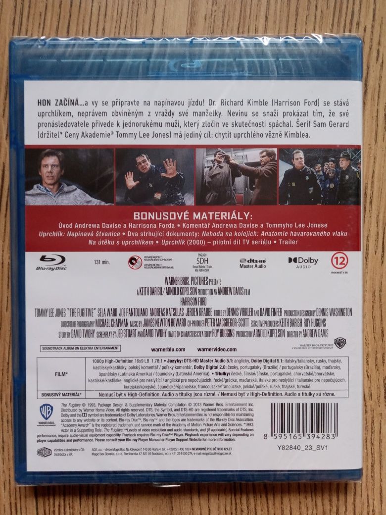 Ścigany bluray Lektor i napisy PL nowy w folii
