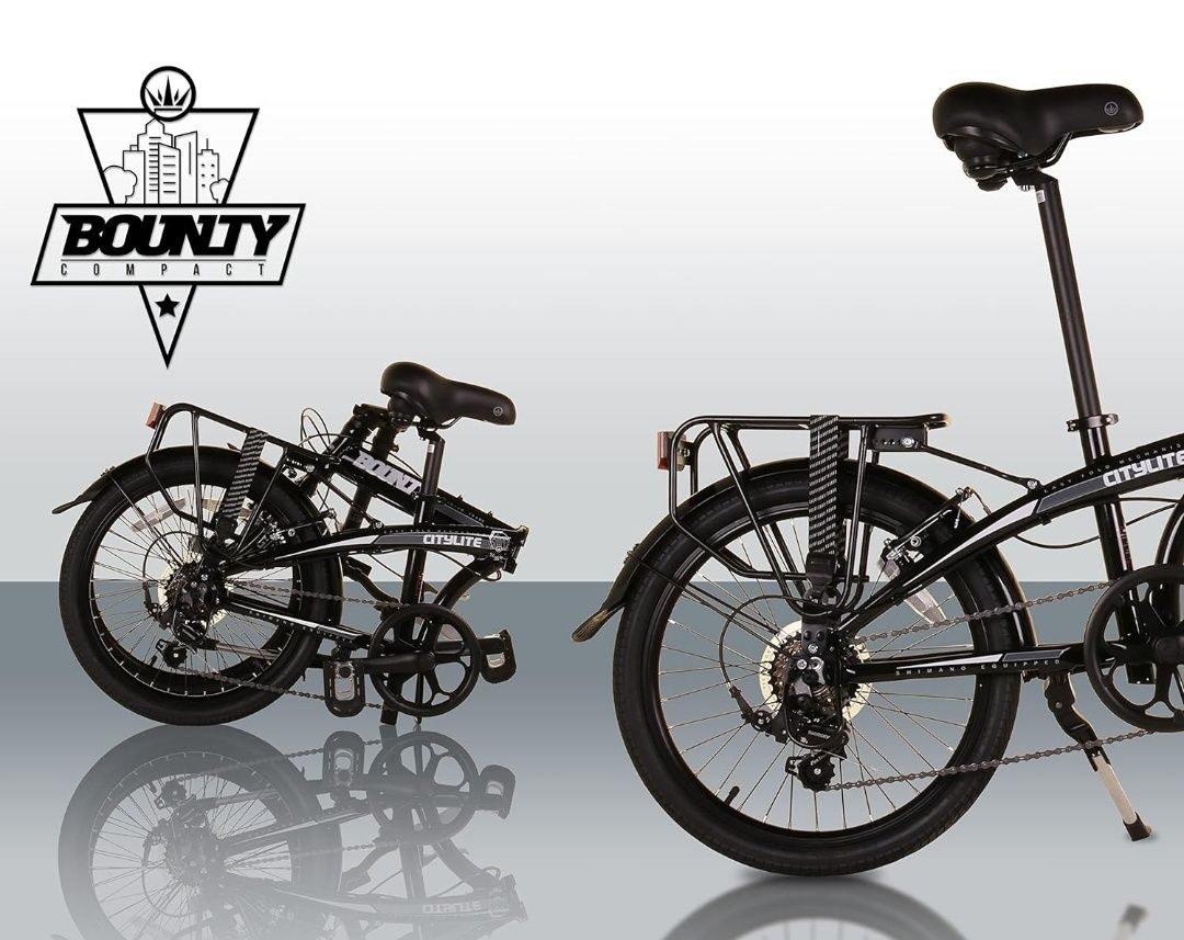 Bounty Citylite składany rower | lekka aluminiowa rama | 6-biegowa prz