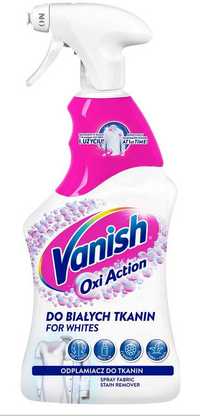 Vanish Oxi Action Spray odplamiacz do białych tkanin 500 ml
