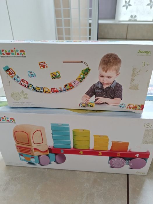 Дерев'яні іграшки CUBIKA