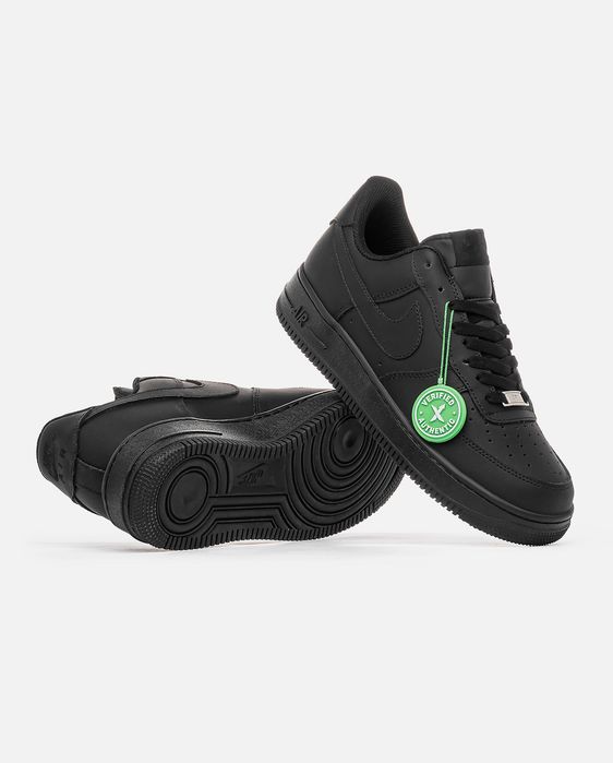 Кросівки чоловічі Nike Air Force 1 Low 07 Black Найк Аір Форс 1