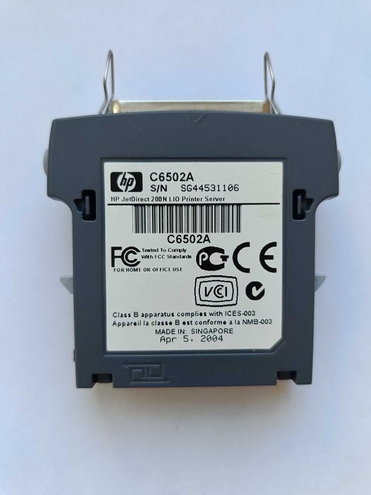 Паралельний адаптер HP JetDirect 200N LIO, C6502A / IEEE 1284.
