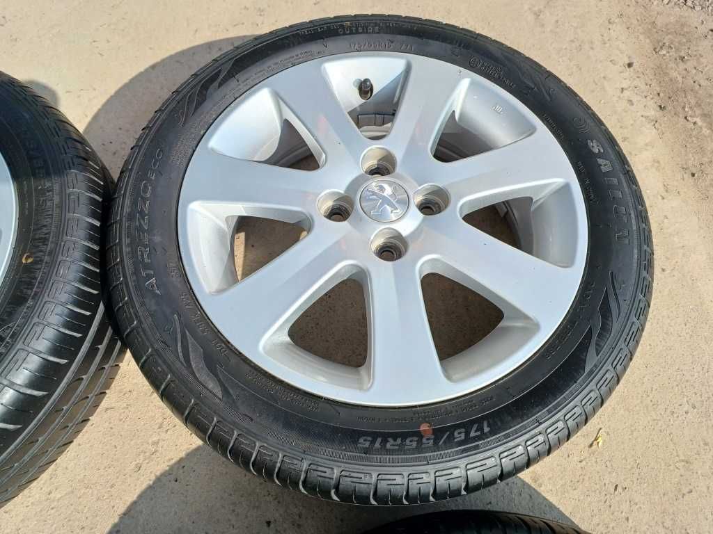 Диски Peugeot iOn R15 4x100 шини 145\65R15 175\55R15