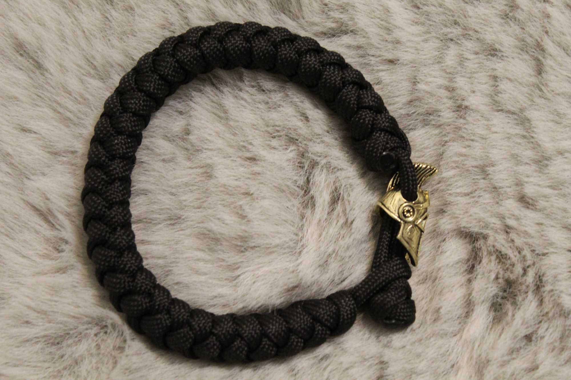 Bransoletka paracord Sparta + Opakowanie