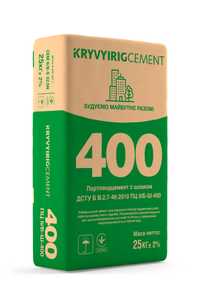 Цемент ПЦ-400    Kryvyirigcement