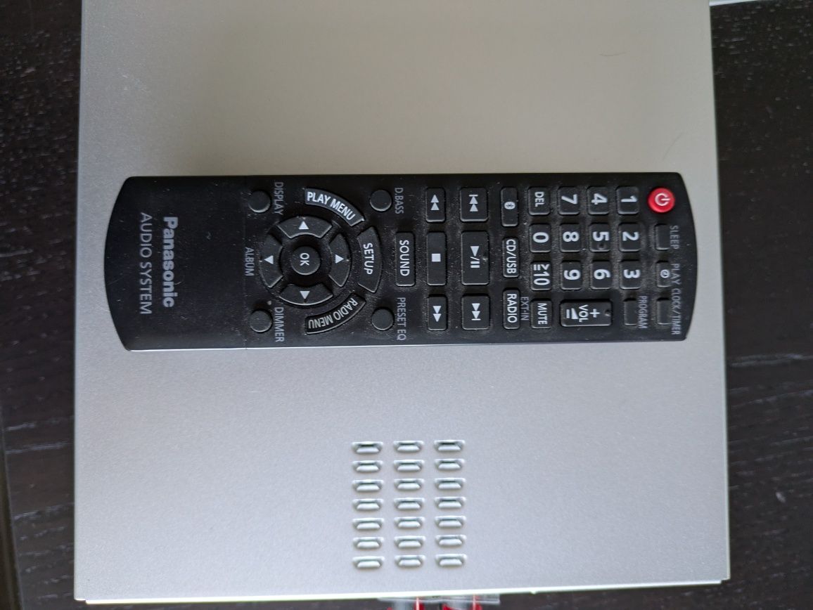 Mikro wieża Panasonic SC-PMX92 CD, Radio, USB, Bluetooth, OPT