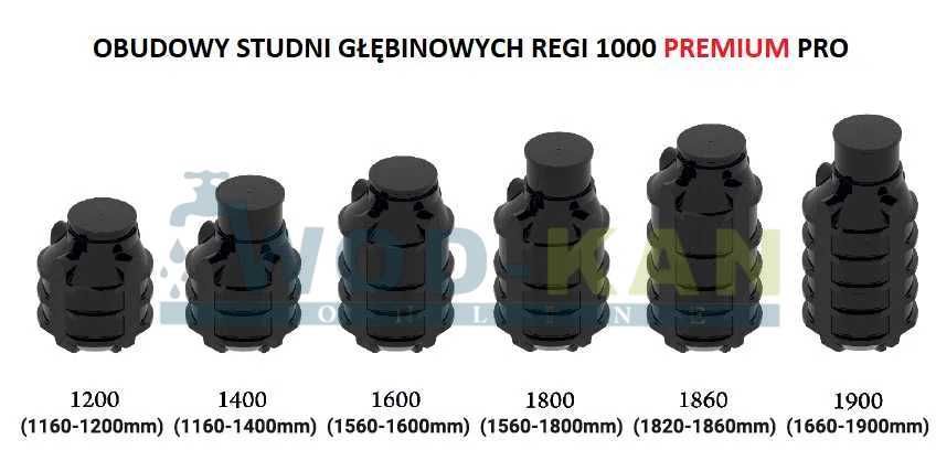 Studnia głębinowa / Obudowa studni głębinowej / Studzienka DN 1000