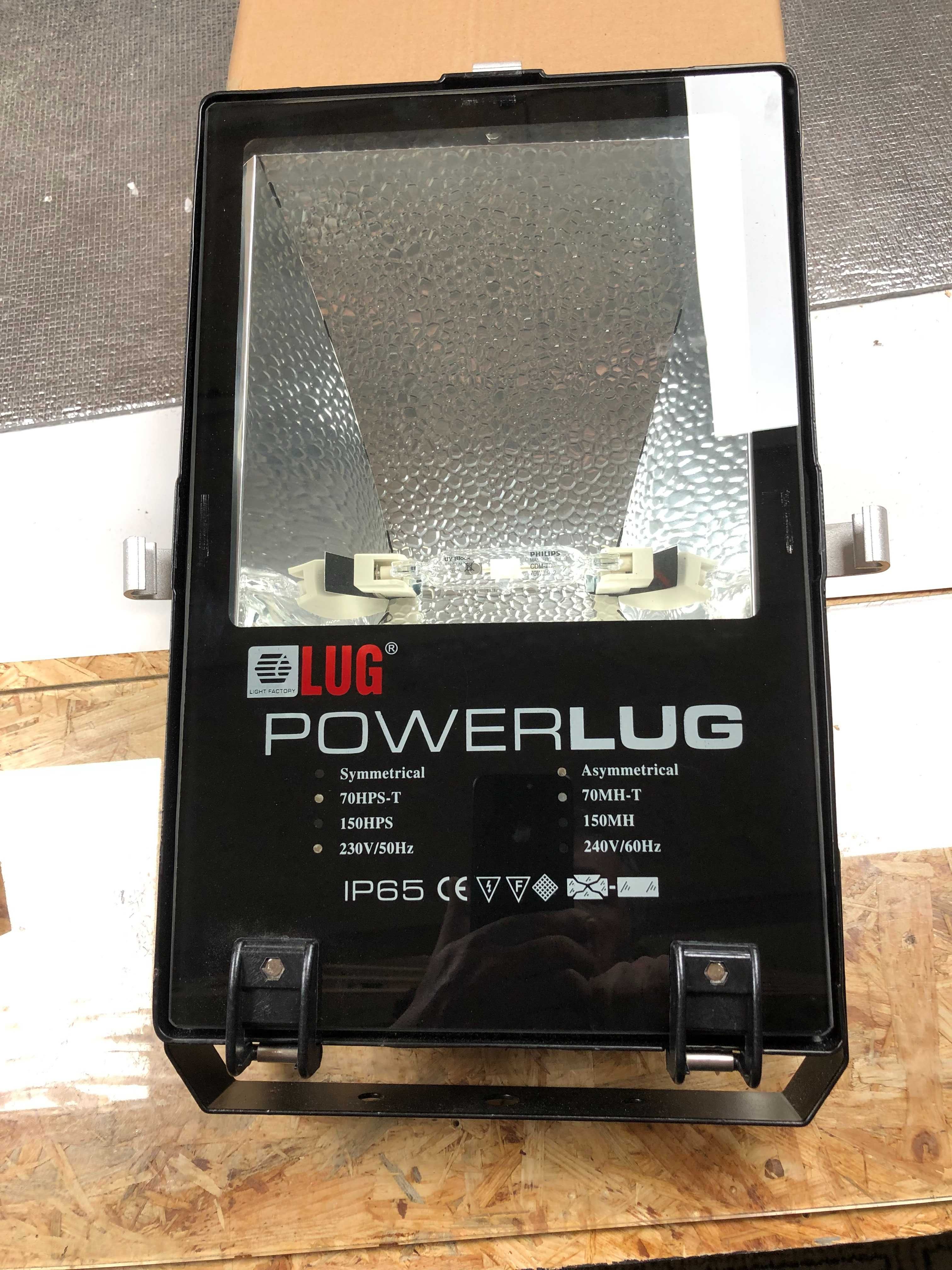 Powerlug 2 szerokostrumieniowy naświetlacz IP65 do lamp wyładowczych