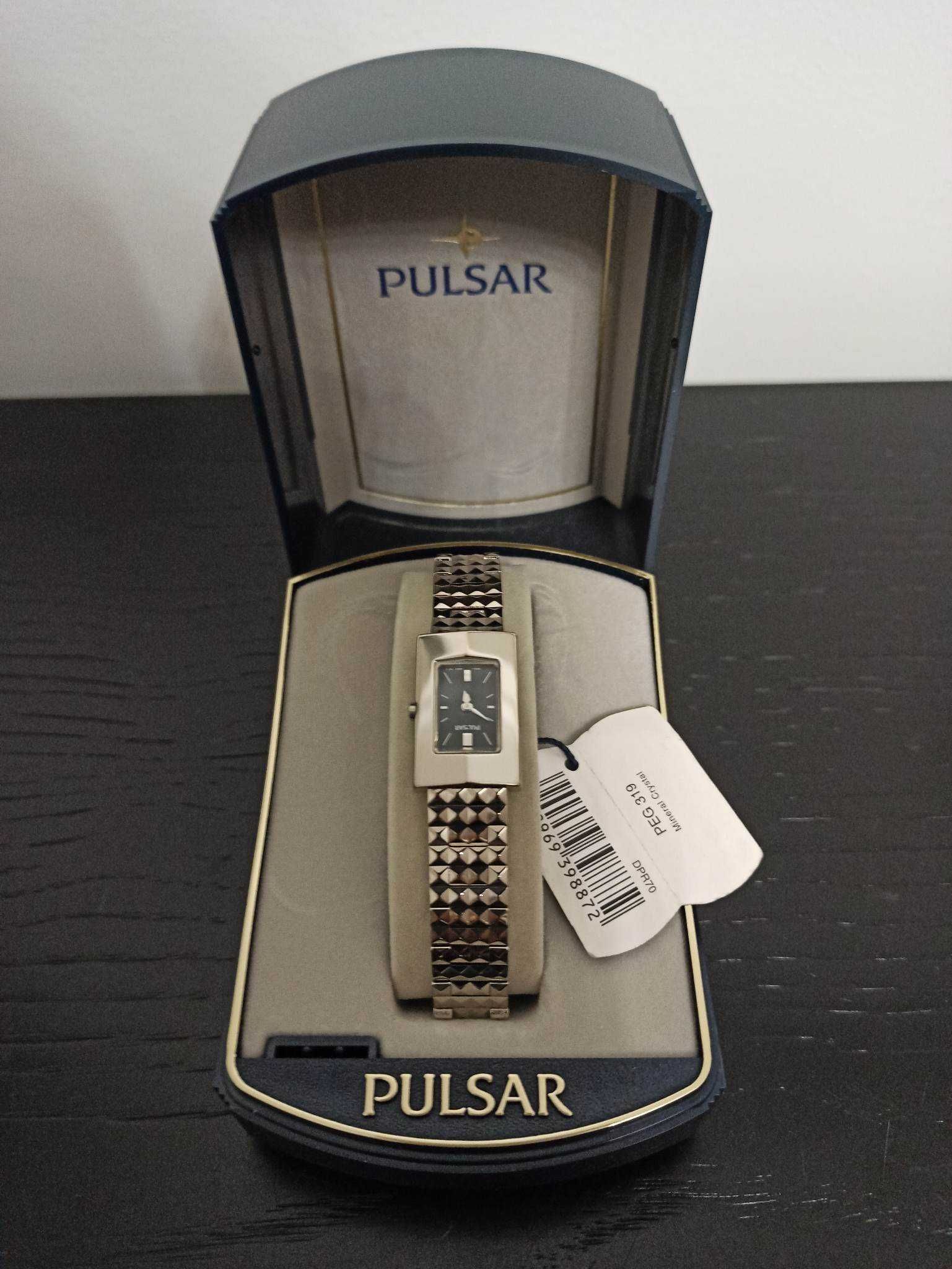 Relógio de Pulso (Pulsar PEG 319, Novo e Original)